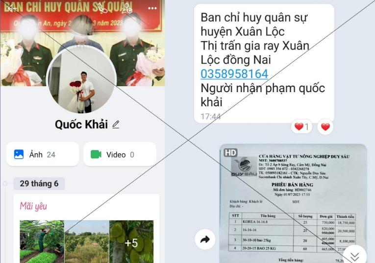 Giả danh quân nhân trên địa bàn tỉnh Long An